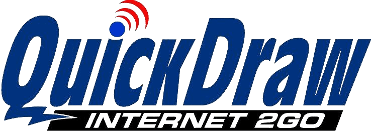 A logo for the internet company quickdrive.