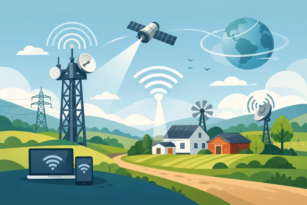 High Speed Internet Solutions for Rural Areas