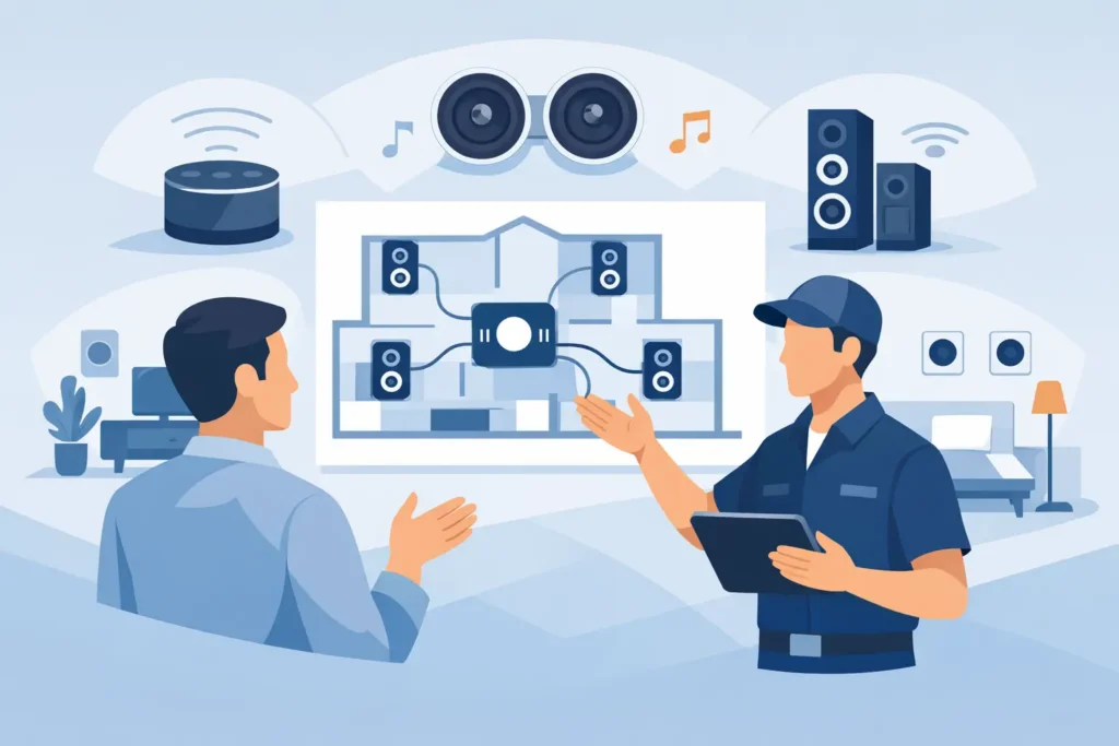 Choosing a Whole Home Audio System Installer