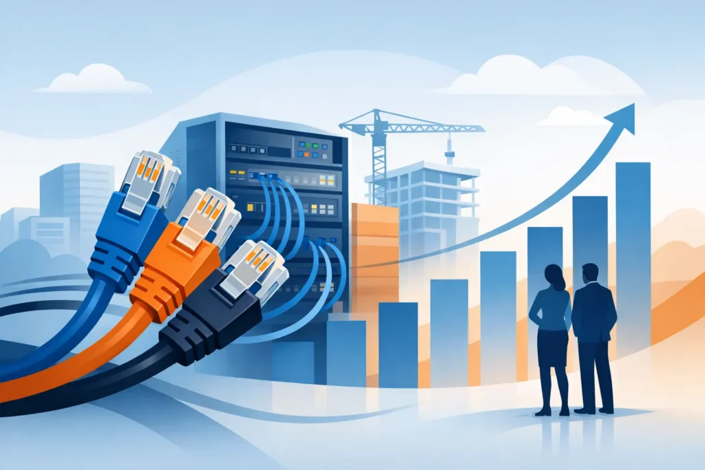 Commercial Network Cabling Guide for Growing Sites
