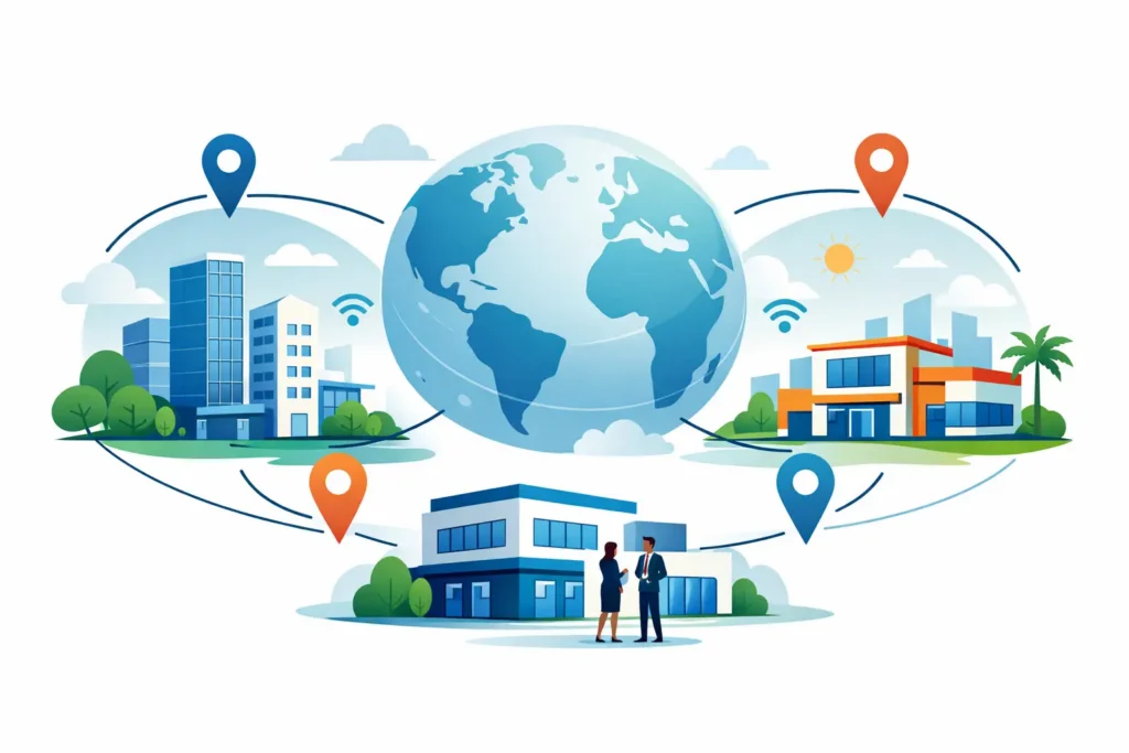 How to Connect Multiple Office Locations