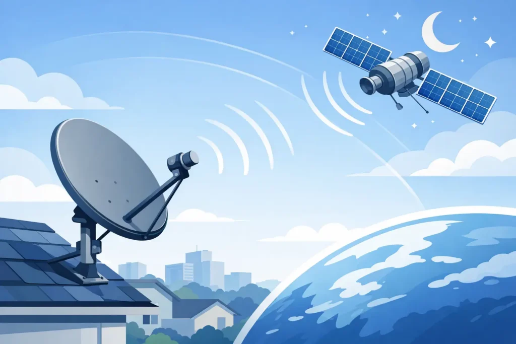 Satellite Dish Mounting for Reliable Reception