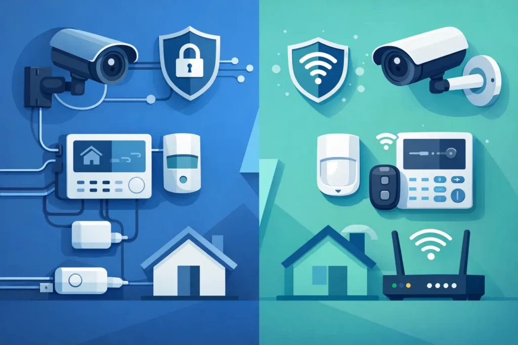 Wired vs Wireless Security Systems Compared
